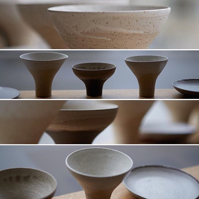 Atelier Helga Ritsch Stoneware Vases Different Shapes Clays