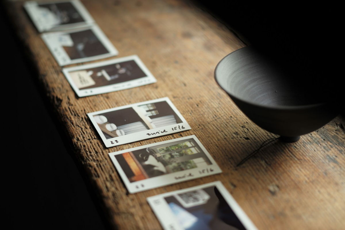 Studio house Soazza/GR, Switzerland: pots – paintings – polaroids: summer studio exhibition, july 1 – october 1. 2023