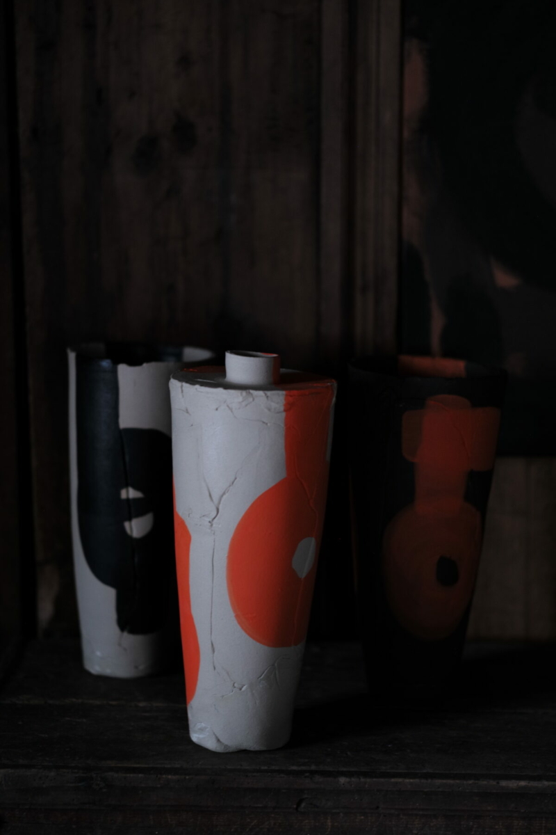 save the date! pots – paintings – polaroids: summer studio exhibition 2024. july 1 – october 1. by appointment.