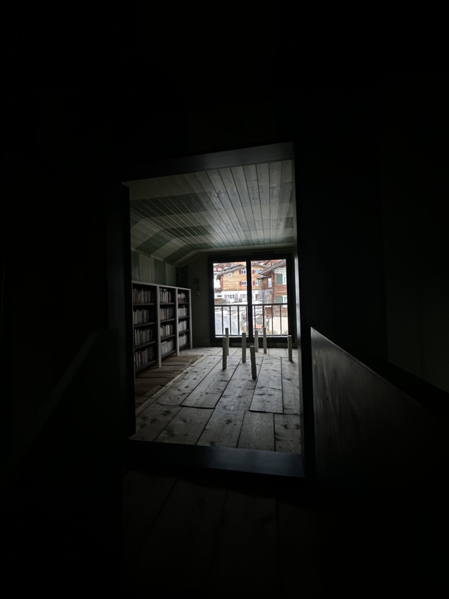 Solo Ausstellung in Tschiertschen/GR. ‘stages’. Im Zuhause für die Kunst ‘Aux-Losanges’. 22. Februar bis 2. März 2025.